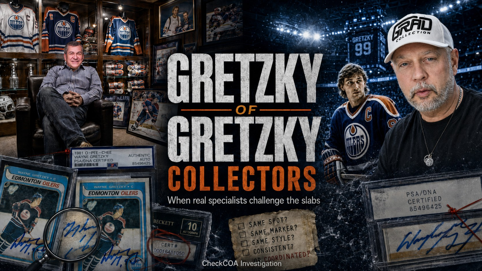Wayne Gretzky Fake Autographs: Valid PSA and Beckett Slabs Are Not Enough